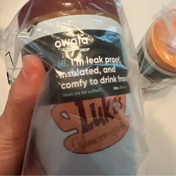 Owala Gilmore girls tumblers smooth sip new set - Picture 4 of 9